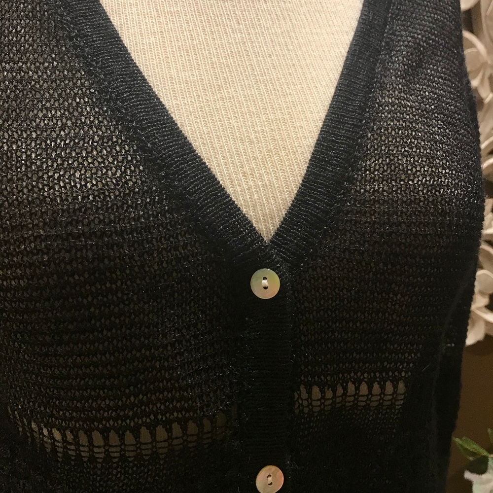 Max Studio 3/4 Bell Sleeve Flared Cardigan--Size M